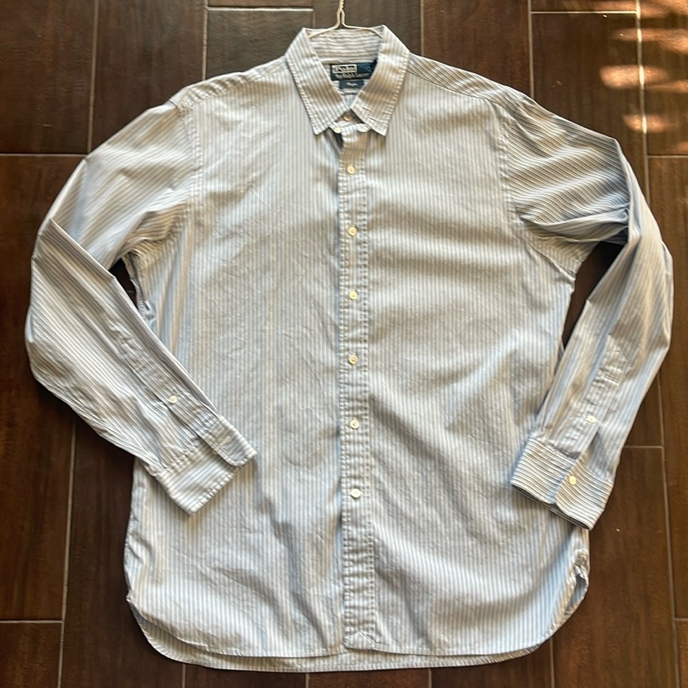 Polo Ralph Lauren - Poplin dress shirt - 16.5 neck - tab collar